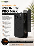 Skyddspaket för iPhone 17 Pro Max – MagSafe Skal + Privacy Skärmskydd