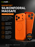Skal till iPhone 17 Pro Max - Orange-Magsafe