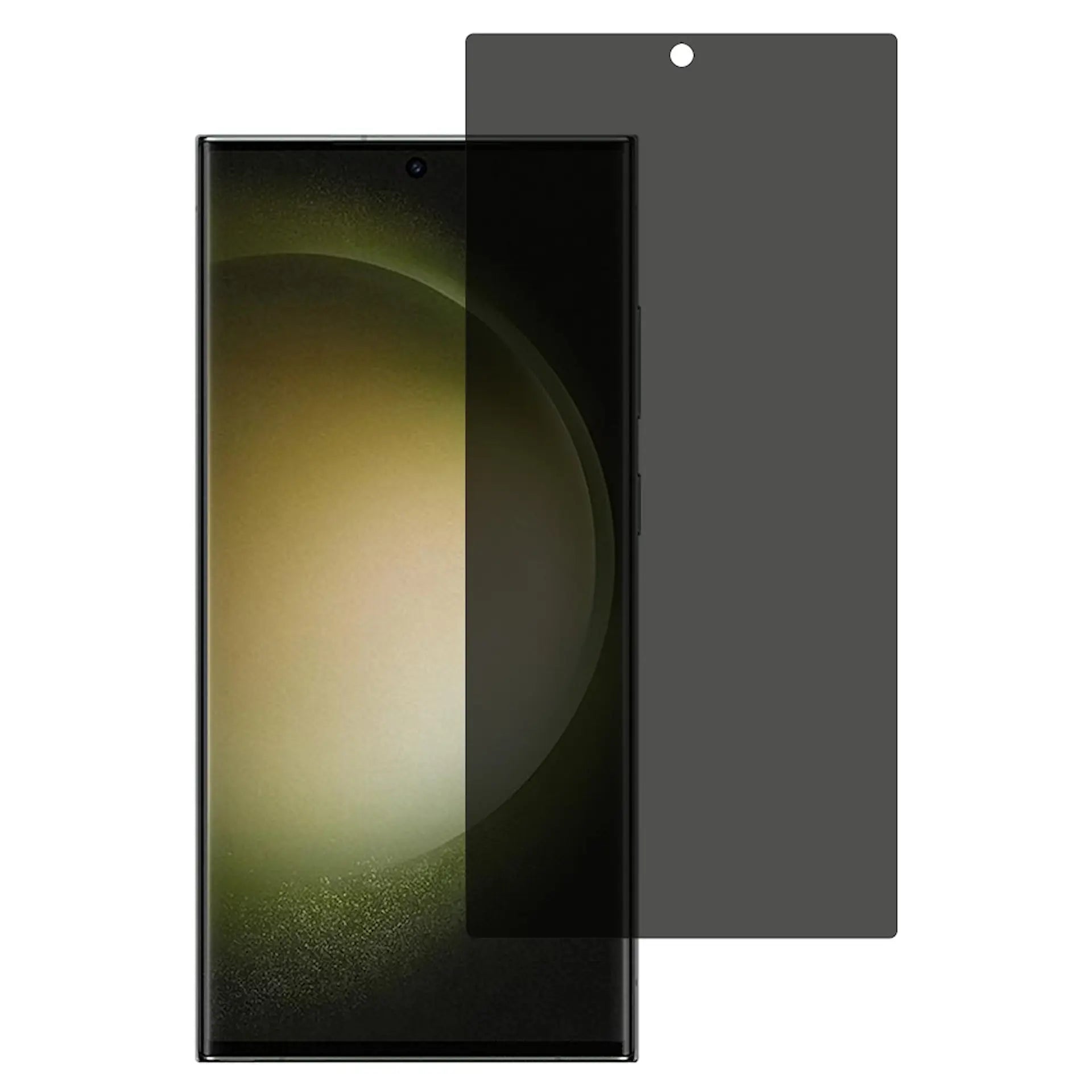 2-PACK Samsung S24 Ultra Privacy Skärmskydd i härdat glas - Med Monteringsram